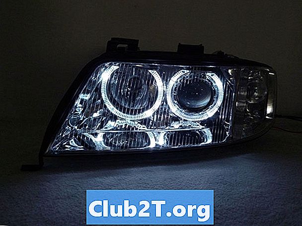 2003 „Audi A6“ su „HID Car Lightbulb Size Guide“