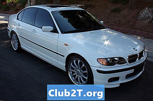 2003 BMW 325ci Automotive Lightbulb Size Chart