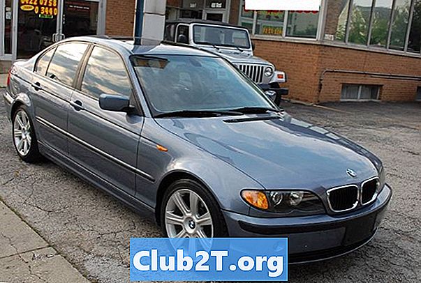 2003 BMW 325i רכב אור נורה תרשים גודל