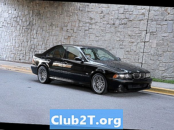 Information des pneus de remplacement BMW M5 2003