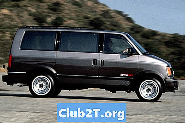 2003 Chevrolet Astro Заміна шин розмірів керівництва - Автомобілів