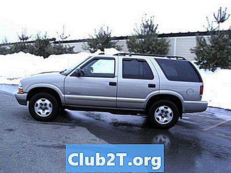 2003 Chevrolet Blazer Car Tire Chart