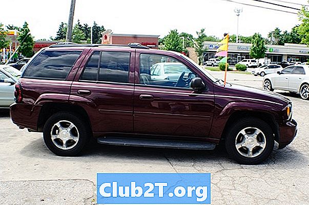 Sơ đồ lắp đặt bảo mật ô tô Chevrolet Trailblazer 2003