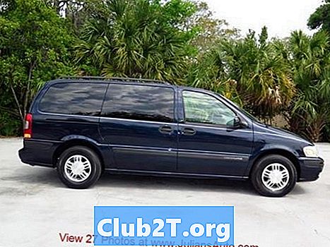 2003 Chevrolet Venture auto radio vadu shēma