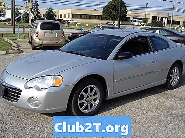 2003 Chrysler Sebring LX Kupé autó gumiabroncs mérete - Autók