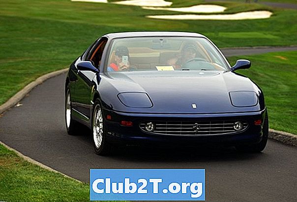2003 Ferrari 456M GT Car Audio juhtme skeem