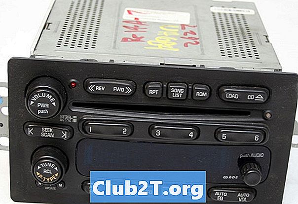 2003 GMC Sonoma Схема автомобильного радиоприемника