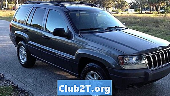 2003 Jeep Grand Cherokee Laredo tehase rehvi suuruse juhend