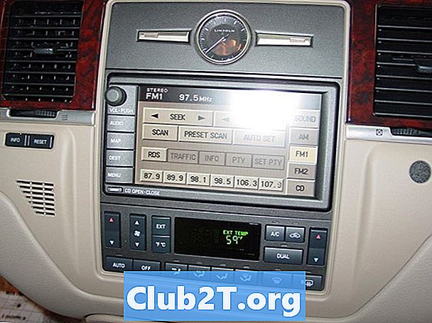 2006 링컨 비행사 카 라디오 방송 결선 다이어그램