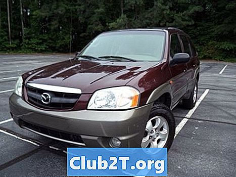 2003 Mazda Tribute -kaukosäätimen kytkentäkaavio