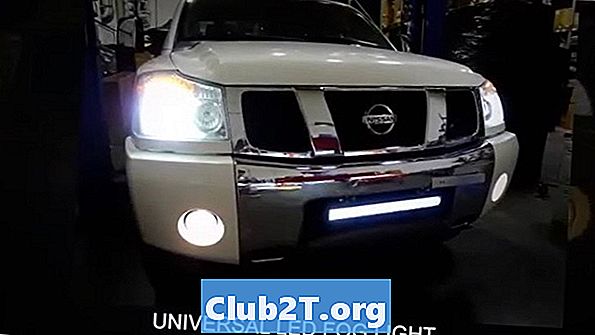 2003 Nissan Pathfinder Glühlampengrößendiagramm
