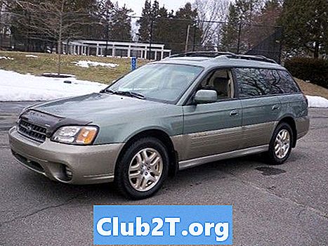 2003 Subaru Outback LTD Autó gumiabroncs mérete