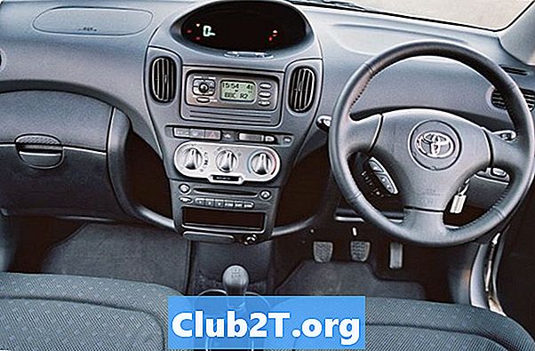 2003 Toyota Echo auto žárovka Sockets velikosti - Cars