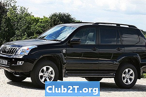 2003 Toyota Land Cruiser 자동차 보안 배선 다이어그램