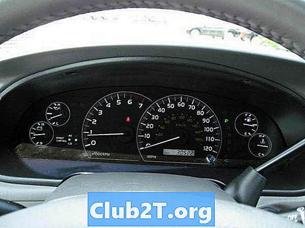 2003 Toyota Tundra Розміри розетки лампочки