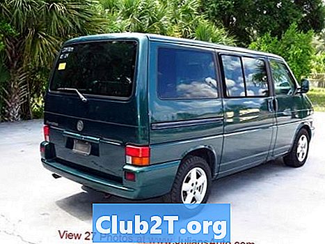 2003 Volkswagen Eurovan Auto Security Bekabelingsschema