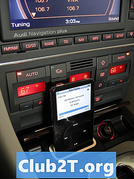 2004 Audi A4 automašīnas stereo radio vadu shēma