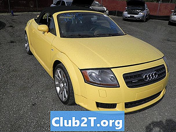 2004 Audi TT com guia de tamanho de lâmpada de substituição de HID