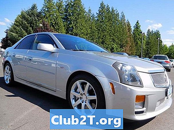 2004 Cadillac CTS Auto Security Wiring Instruktioner