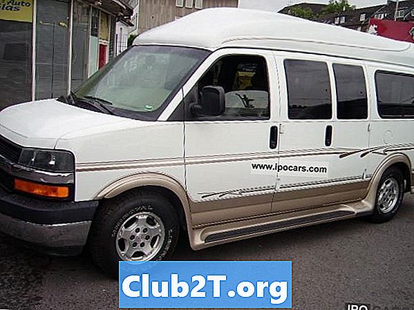 2004 Chevrolet Express Van Car Audio juhtmestiku juhend