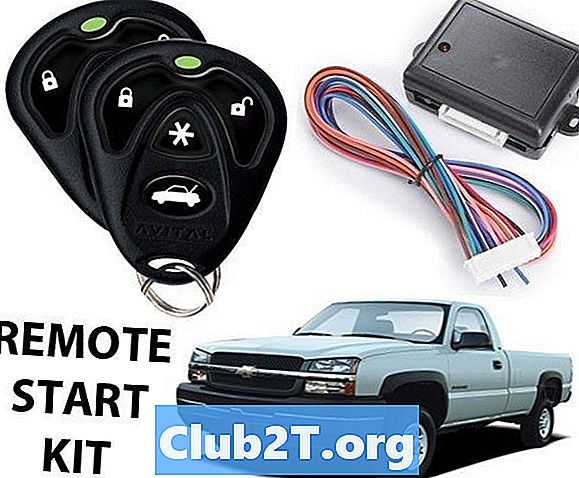 2004 Chevrolet Silverado Remote Start Bedrading Instructies