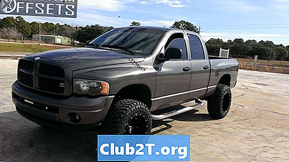 2004 Dodge Ram 1500 Rim and Tyre Sizing Chart