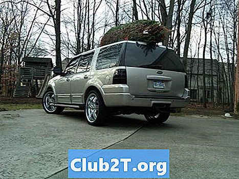 2004 Ford Expedition Car sztereó vezetékezési sémája