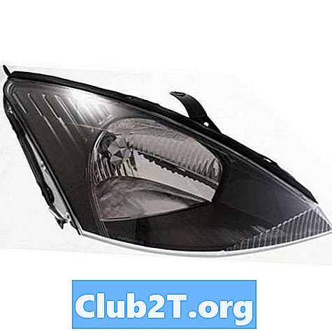 2004 Ford Focus Sedan Replacement Light Bulb Size Guide