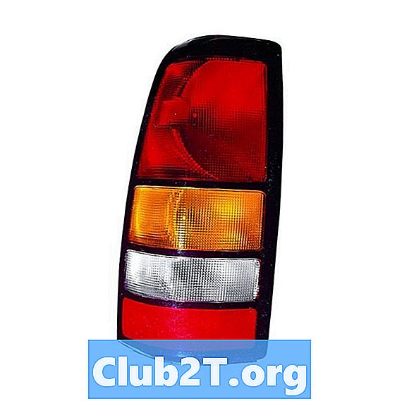 2004 GMC Sierra Automotive Light Bulb Sizing Guide