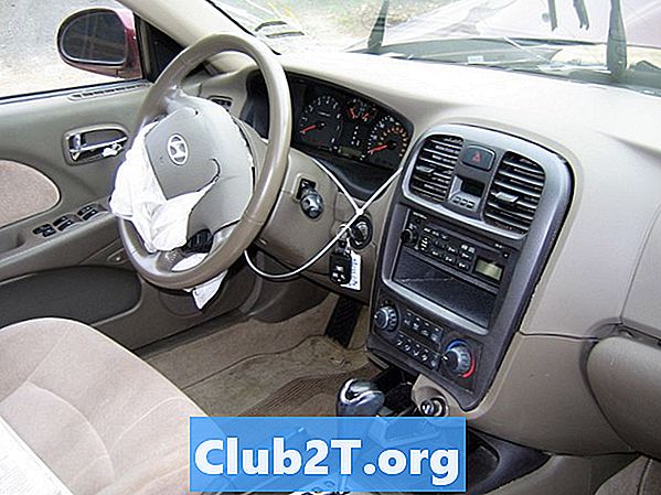 2004 Hyundai Sonata GLS Informace o velikosti pneumatik