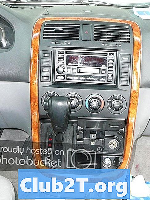 2004 Kia ​​Sedona Audio-aansluitschema auto