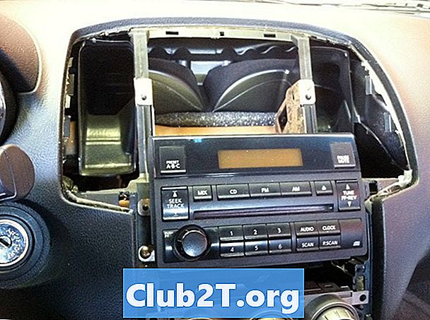 2004 Nissan Maxima Car Radio Ožičenje barvne kode