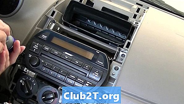 2004 निसान मुरानो कार रेडियो वायर आरेख