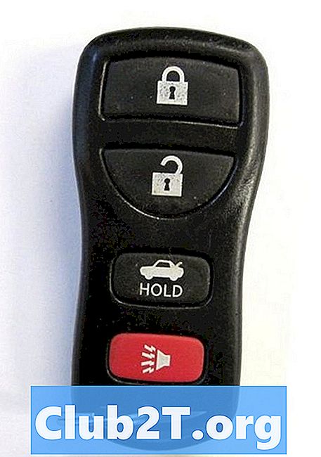 2004 Nissan Sentra Auto Alarm Draaddiagram