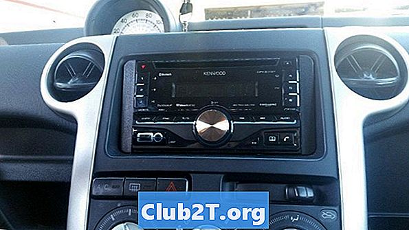 2004 Scion xB Instrucțiuni de cablare stereo pentru mașină