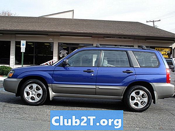 2004 Subaru Forester 2.5 XS Rim og Dekkstørrelsesguide
