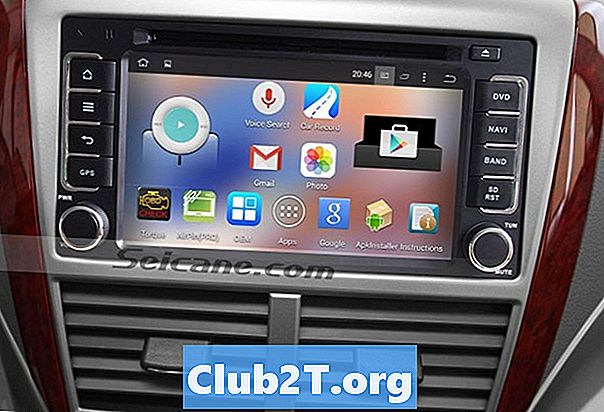2010 Subaru WRX Navodila za ožičenje avtomobilskega radia