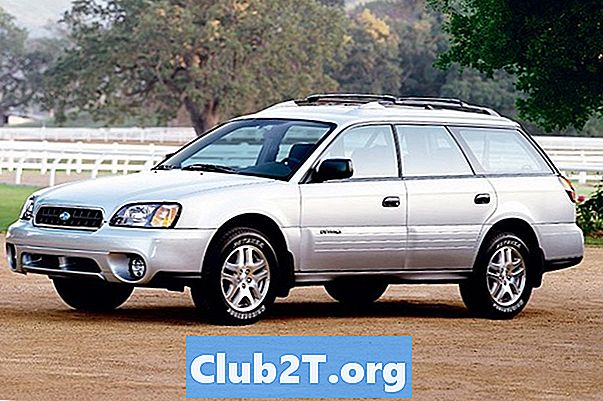 2004 Subaru Outback Wagon Car Radio Installer Instruksjoner