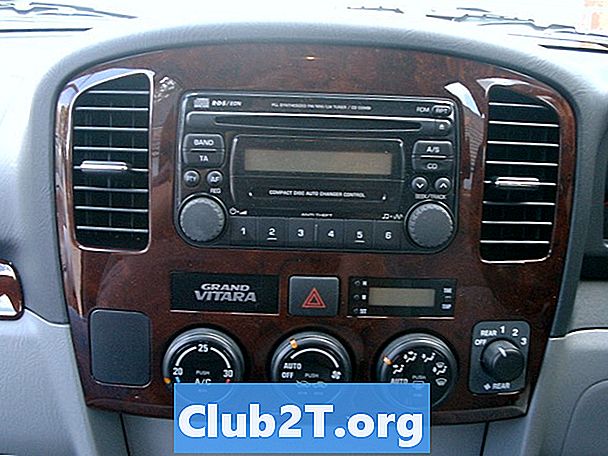 2004 Suzuki XL7 Upute za instalaciju auto-stereo uređaja