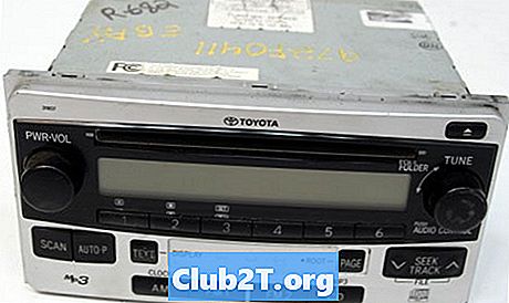 Guia da fiação do áudio do carro do eco de Toyota 2004