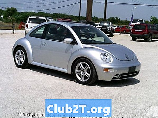 2004 m. Volkswagen Beetle GLS 1.8T padangų dydžių lentelė