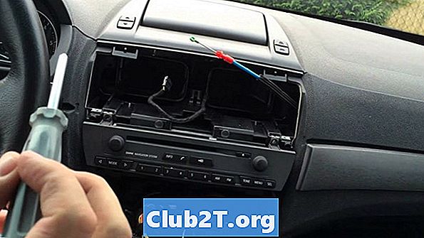 2005 BMW X3 auto radio vadu shēma