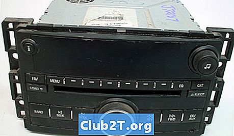 2007 Buick Lacrosse Car Radio แผนภาพการเดินสายไฟ
