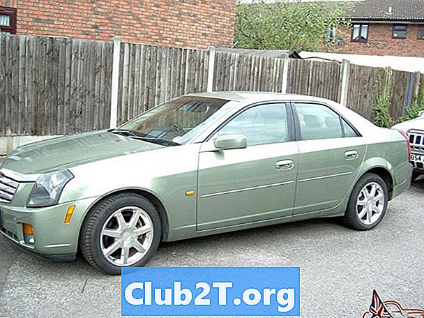 Sơ đồ lắp đặt báo động ô tô Cadillac CTS 2005