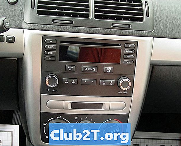 2005 Chevrolet Кобалт кола радио стерео окабеляване схема