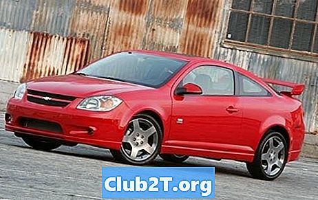 2005 Dimensiuni recomandate pentru anvelopele Chevrolet Cobalt LS
