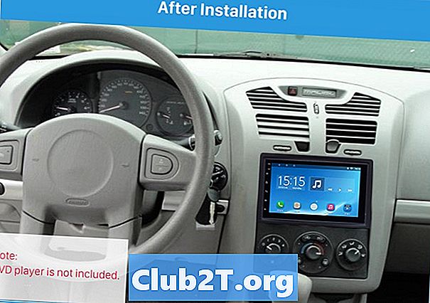 2005 Avtomobilski stereo radio ožičenje Chevrolet Equinox