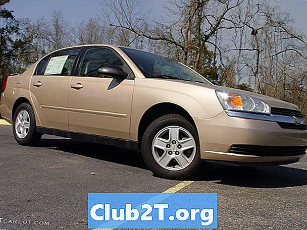 2005 Chevrolet Malibu autolambi suuruse juhend