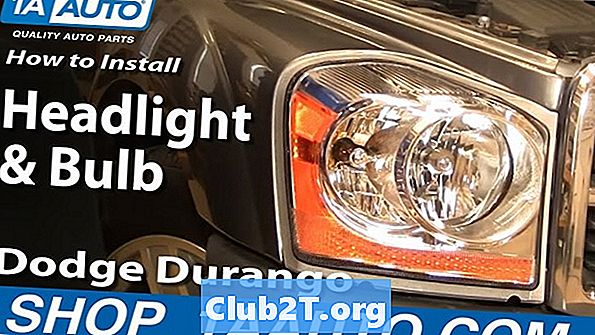 2005 Dodge Durango Glühbirne Basisgrößen