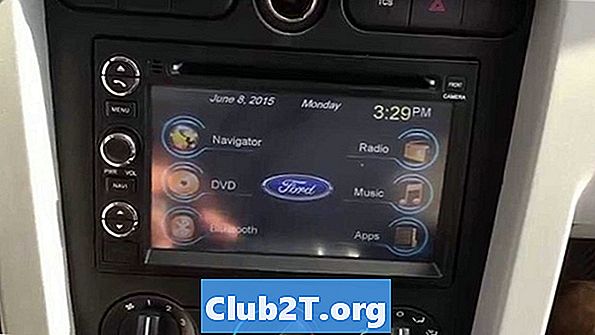 2005 Ford GT auto radio shema